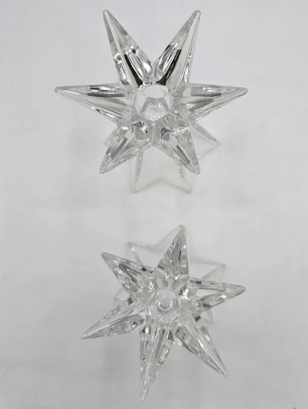Vintage Nachtmann Galaxy Crystal Candle Holders | MCM